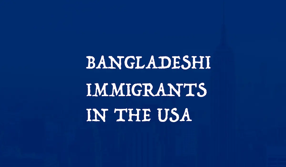Bangladeshi Americans in the USA
